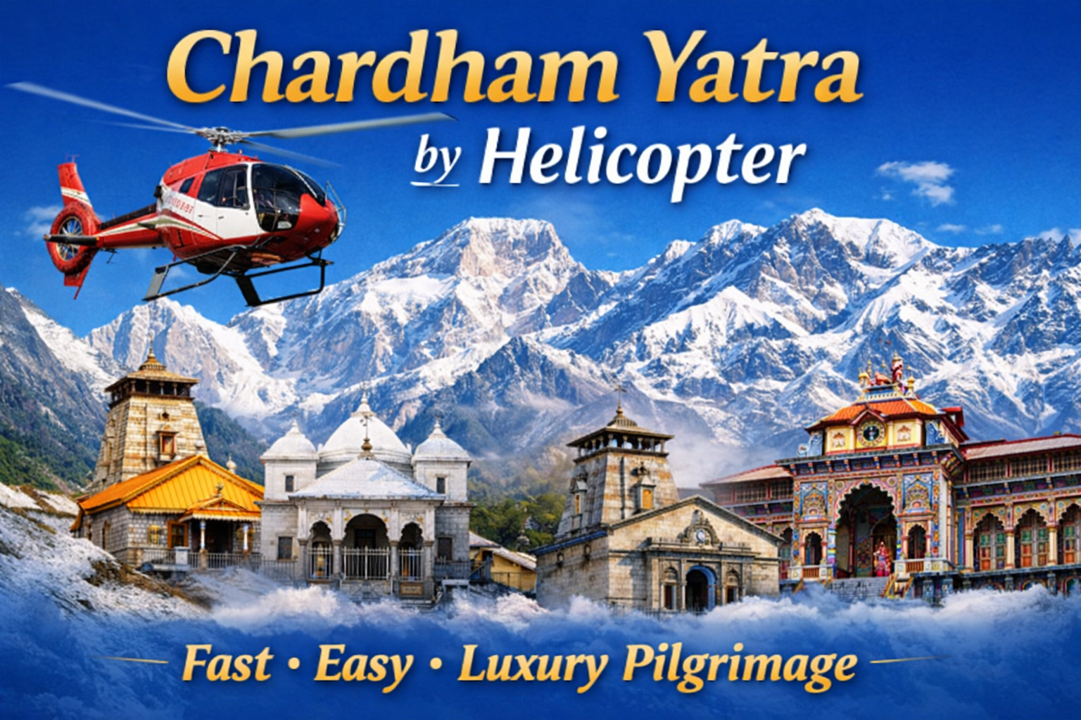 chardham yatra tour package by helicopter