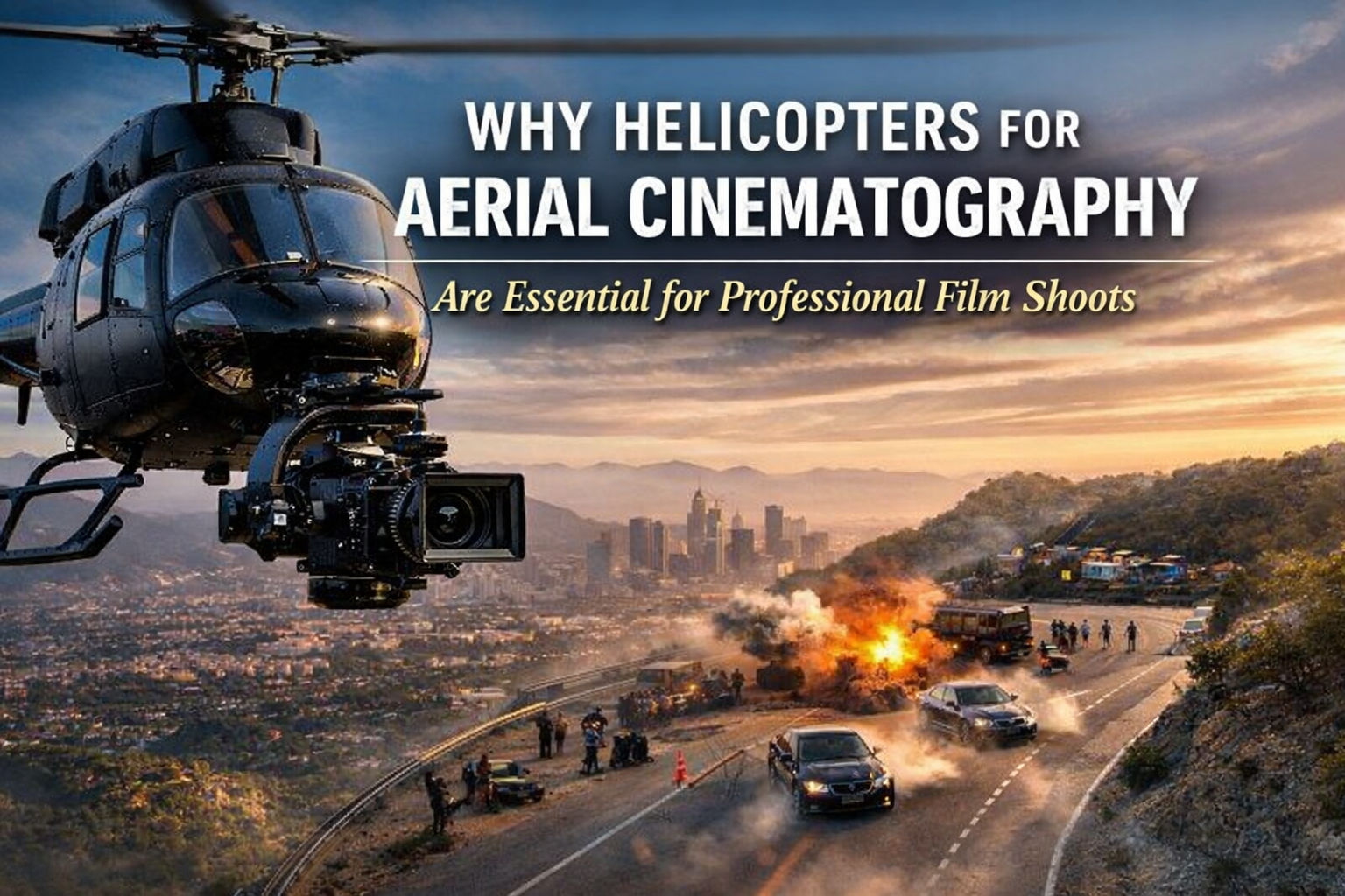 Helicopter for Aerial Cinematography