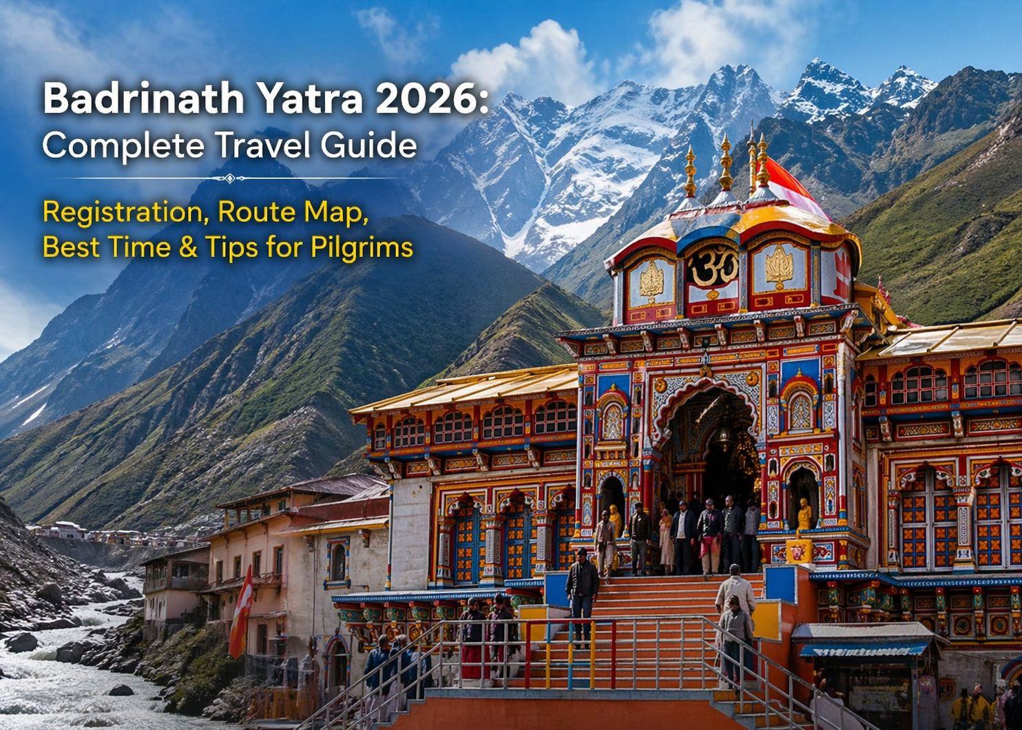 Badrinath Yatra by helicopter