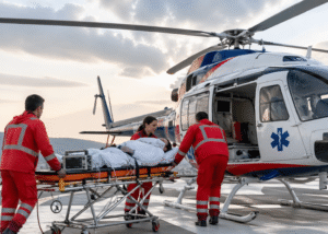 Helicopter for Medical Transport