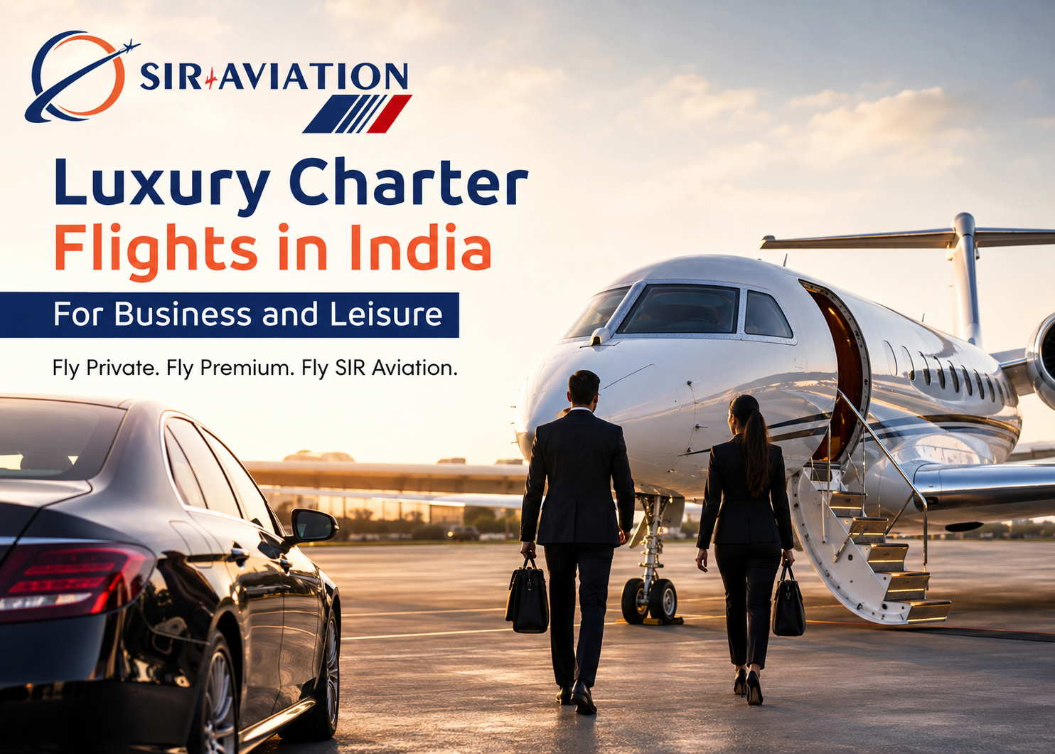 luxury charter flights India