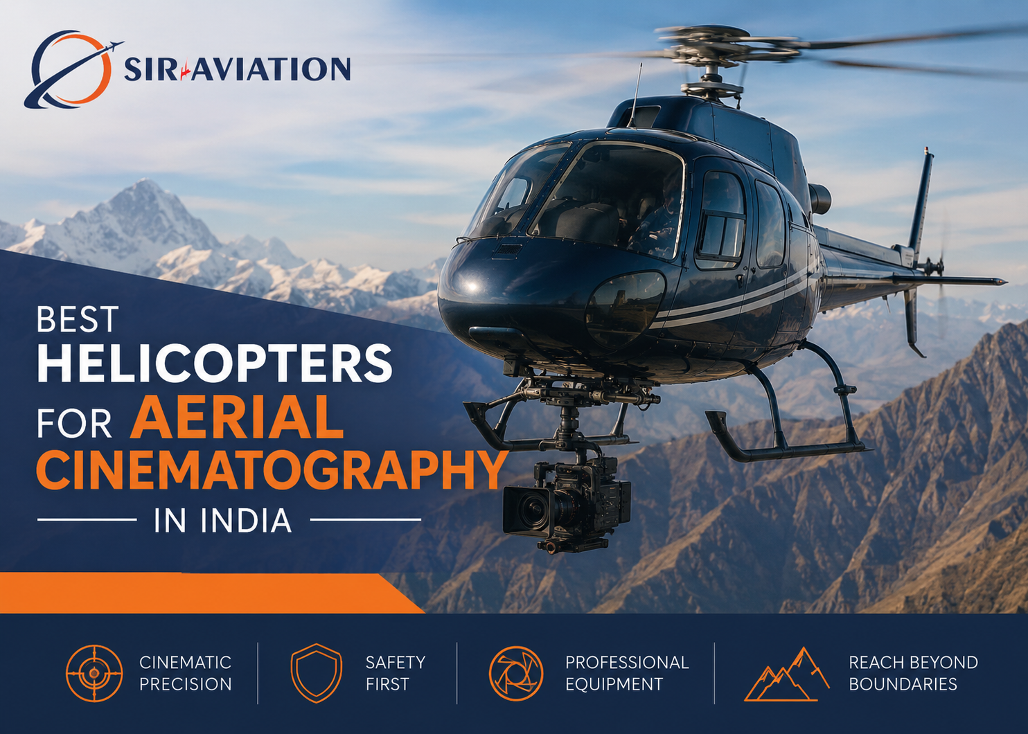 helicopters for aerial cinematography