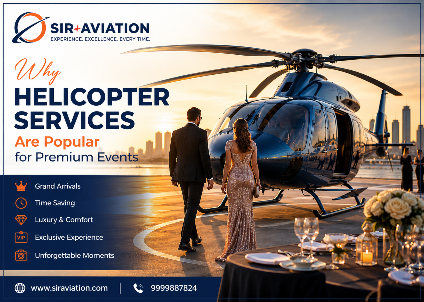 helicopter services for events