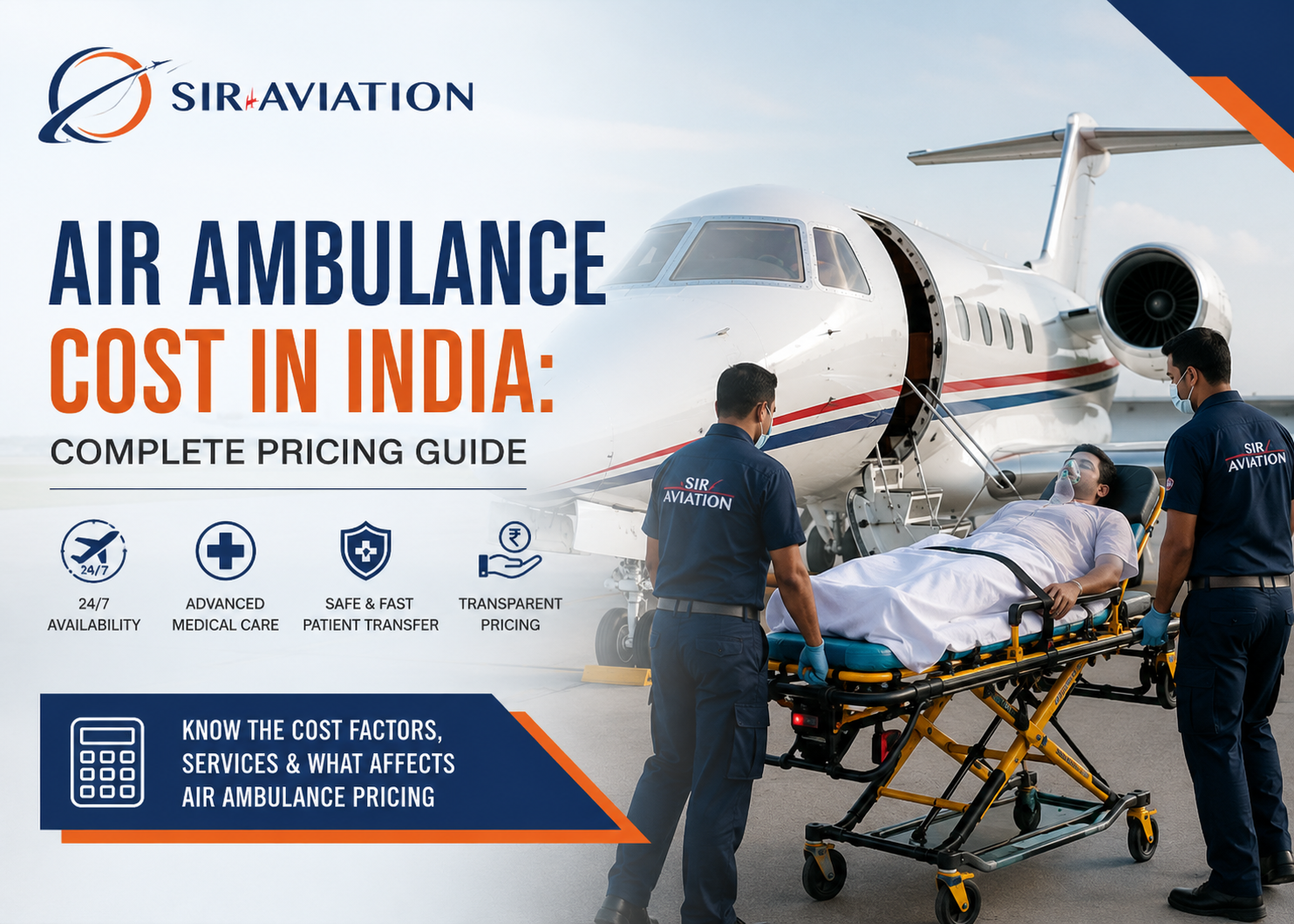 Air Ambulance Cost in India