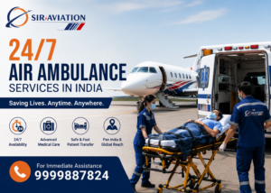 24/7 Air Ambulance Services in India