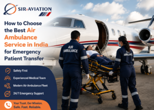 best air ambulance service in India