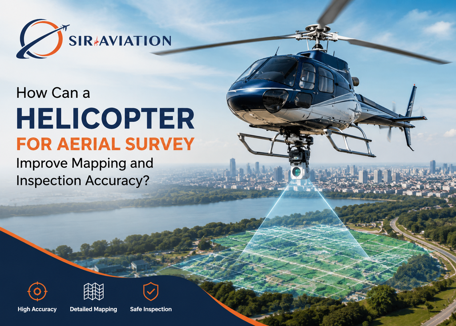 helicopter for Aerial Survey