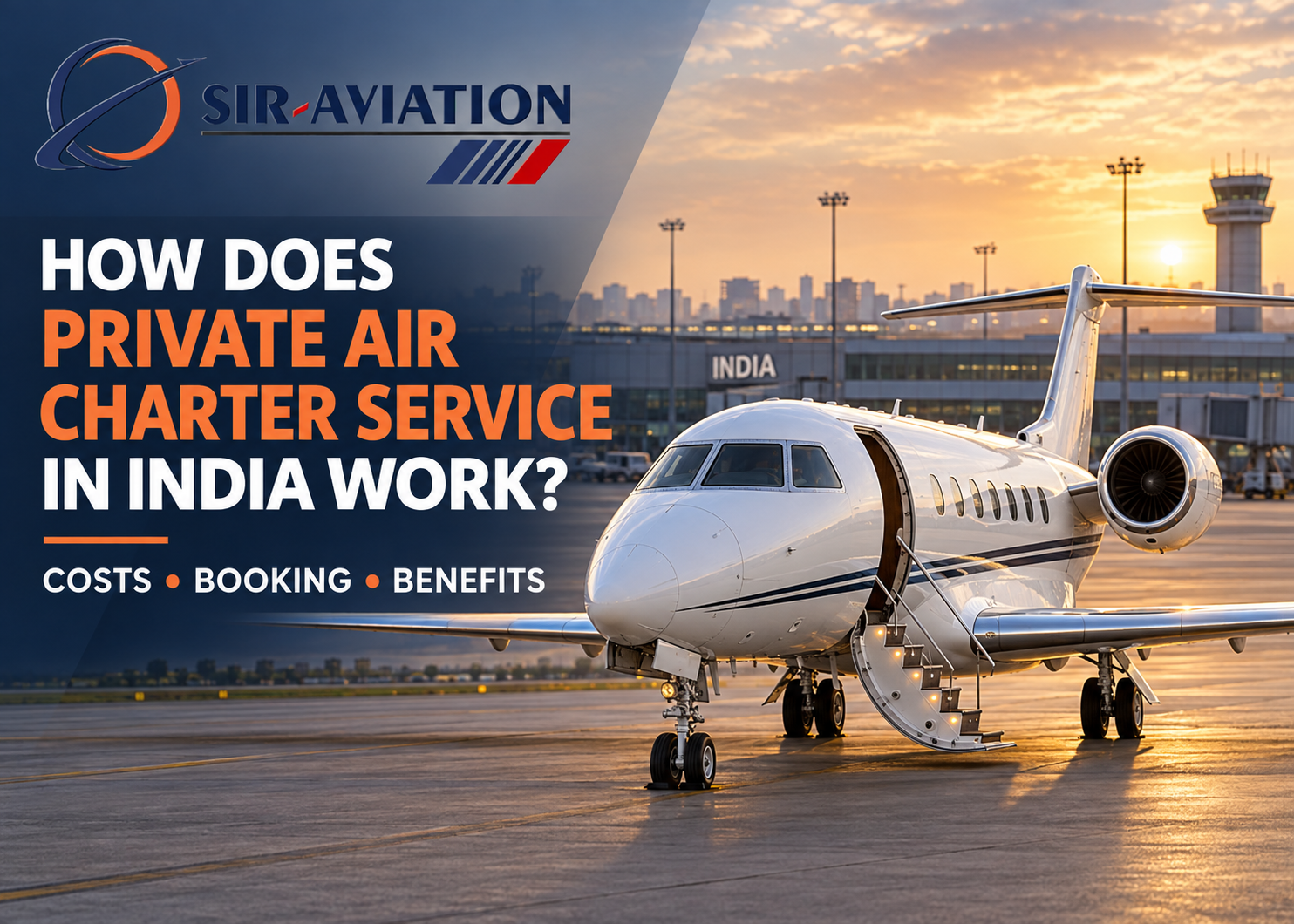 Private Air Charter Service in India