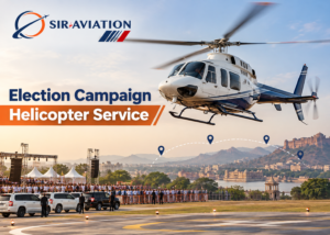 election campaign helicopter service